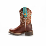 Botas Ni?a En Piel Autentica NoKota Jessy H10 1407 Oakwood - Imagen 3