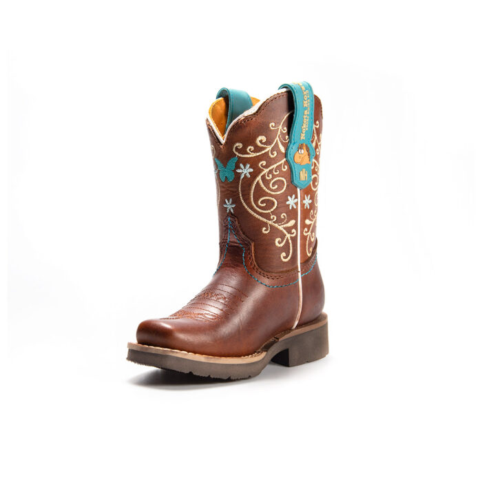 Botas Ni?a En Piel Autentica NoKota Jessy H10 1407 Oakwood - Imagen 4