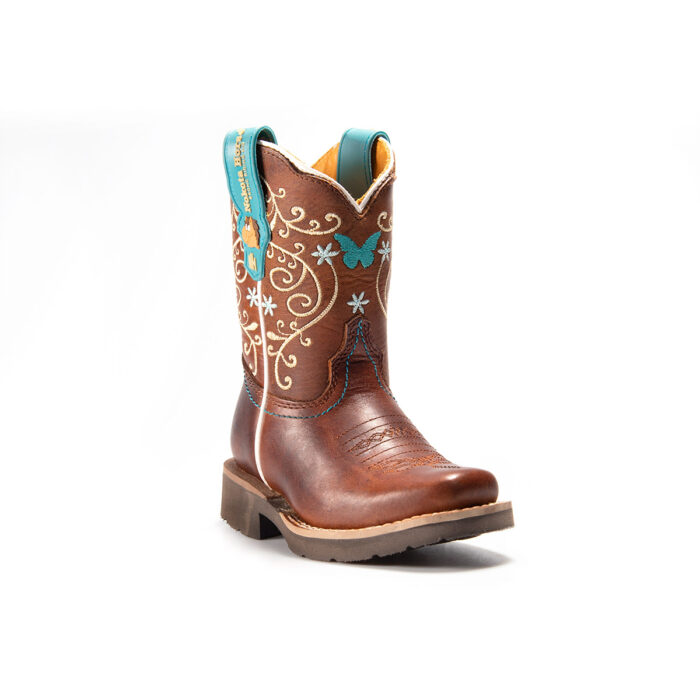 Botas Ni?a En Piel Autentica NoKota Jessy H10 1407 Oakwood - Imagen 2