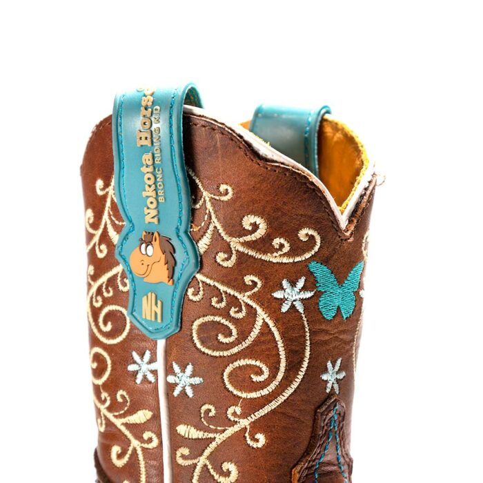 Botas Ni?a En Piel Autentica NoKota Jessy H10 1407 Oakwood - Imagen 7