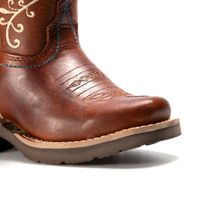 Botas Ni?a En Piel Autentica NoKota Jessy H10 1407 Oakwood - Imagen 6