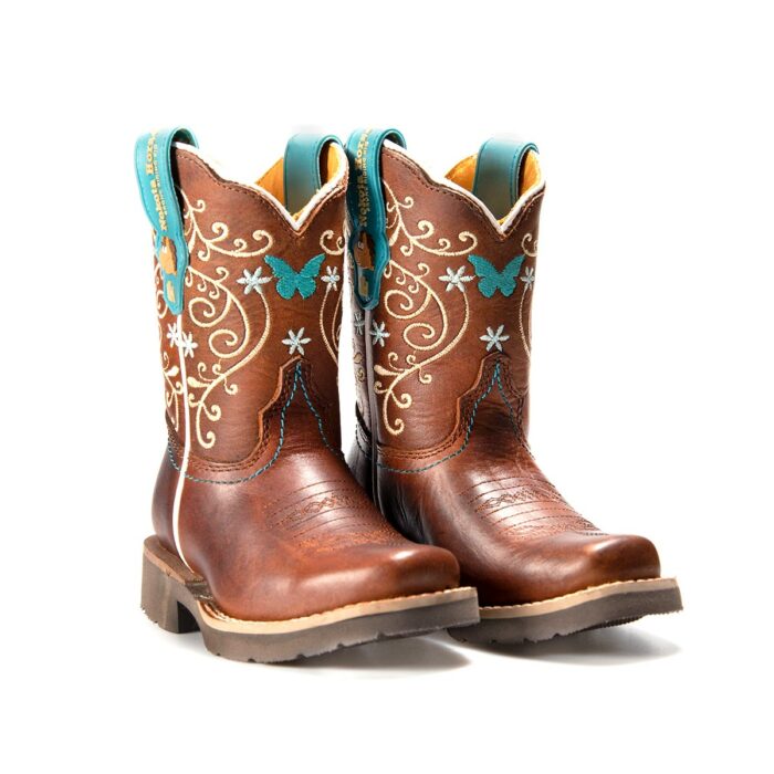 Botas Ni?a En Piel Autentica NoKota Jessy H10 1407 Oakwood - Imagen 5