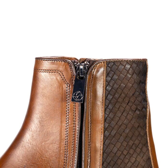 Botines Hombre Casuales En Piel Autentica Cuadra G23Tvue - Imagen 7