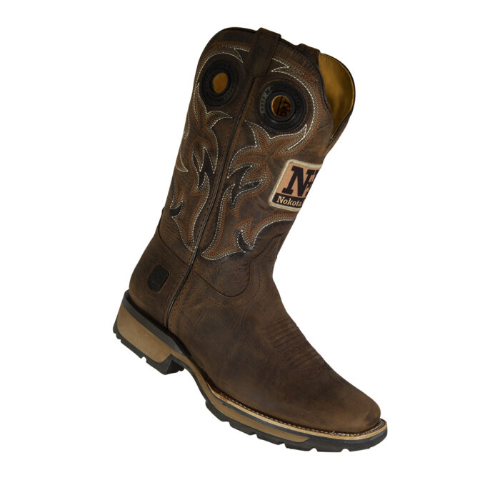 9002432-4.jpg Botas Hombre Vaqueras En Piel Autentica Nokota Williams H15 Shoulder - Imagen 2