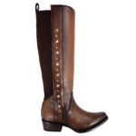 Botas Mujer En Piel Autentica Cuadra 1X4FRS