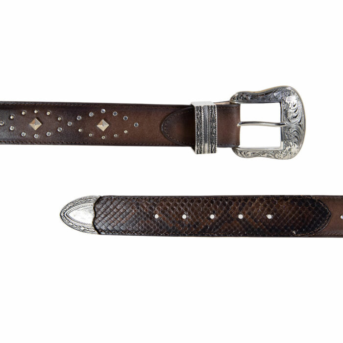 Cinturon Mujer En Piel Autentica Cuadra Cda06Pi - Imagen 3