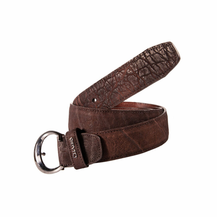 Cinturon Hombre En Piel Autentica Cuadra Cs381El - Imagen 4