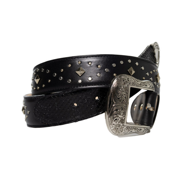 Cinturon Mujer En Piel Autentica Cuadra Cda06Pm - Imagen 4