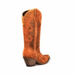 Botas Mujer Vaqueras En Piel Autentica Lyard Diana Ginger - Imagen 5