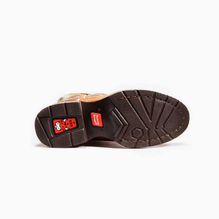 Botas Ni?o Vaqueras En Piel Autentica Nokota Woody H20 Coffee Colors - Imagen 5