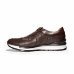 Sneakers Hombre Casuales En Piel Autentica Cuadra 132Tsvn - Imagen 4