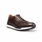 Sneakers Hombre Casuales En Piel Autentica Cuadra 132Tsvn - Imagen 2