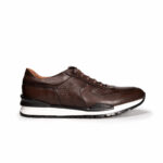 Sneakers Hombre Casuales En Piel Autentica Cuadra 132Tsvn