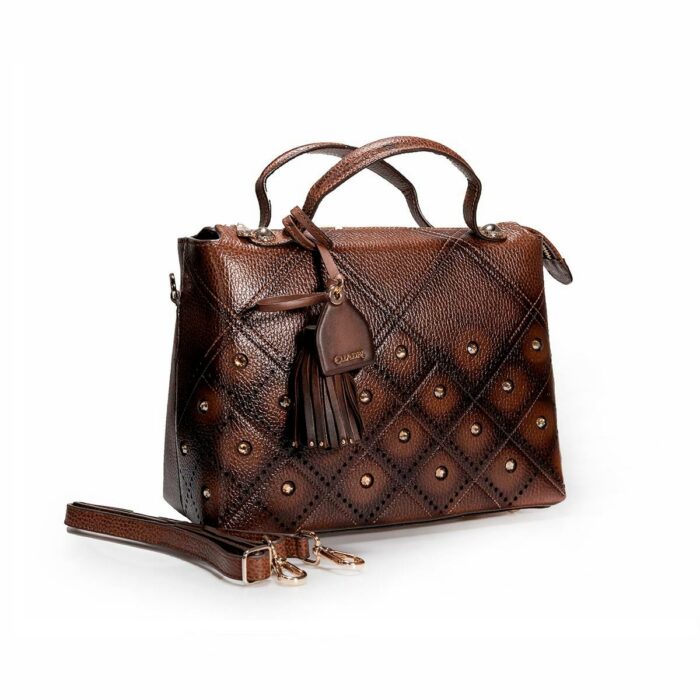 Bolsa Mujer En Piel Autentica Cuadra Bod56Rs - Imagen 2