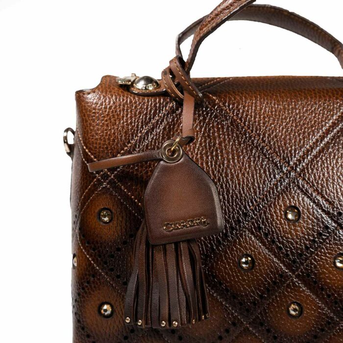 Bolsa Mujer En Piel Autentica Cuadra Bod56Rs - Imagen 4