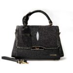 Bolsa Mujer En Piel Autentica Cuadra Bod60Ma