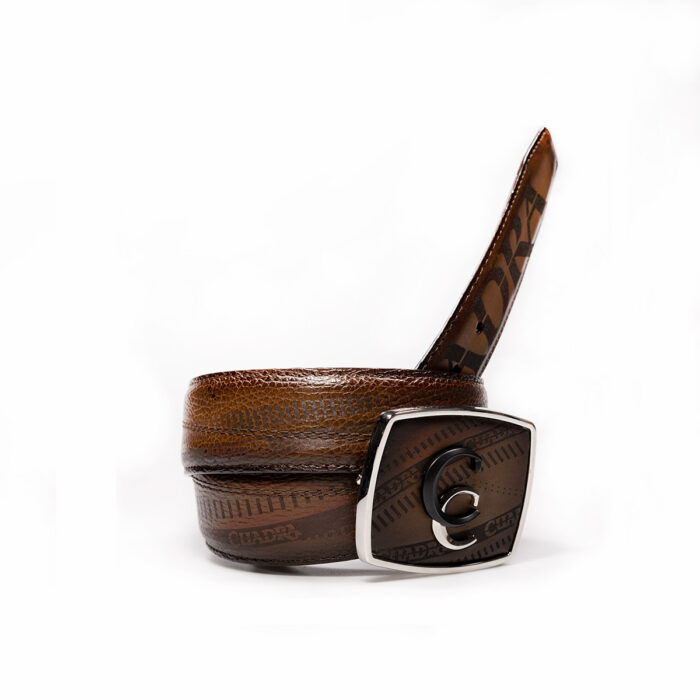 Cinturon Hombre En Piel Autentica Cuadra Cv493Rs - Imagen 2