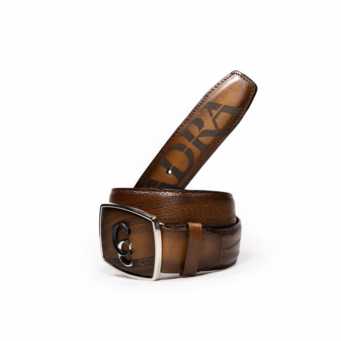 Cinturon Hombre En Piel Autentica Cuadra Cv493Rs - Imagen 4