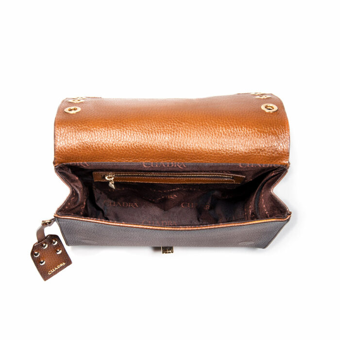 Bolsa Mujer En Piel Autentica Cuadra Bod53Pi - Imagen 3