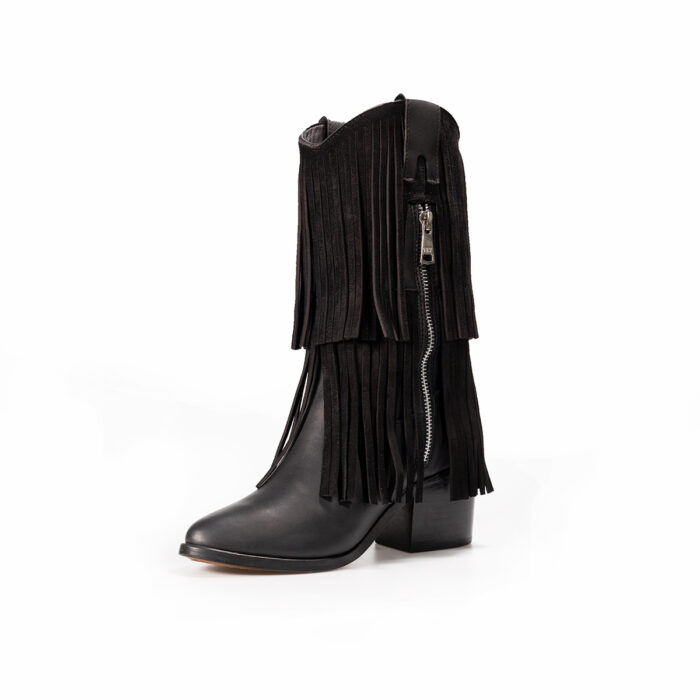 90025342.jpg Botas Mujer En Piel Autentica VK VP3060 Napa - Imagen 10