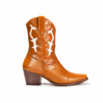 Botas Mujer En Piel Autentica VK SP4010 Cerato Flamas