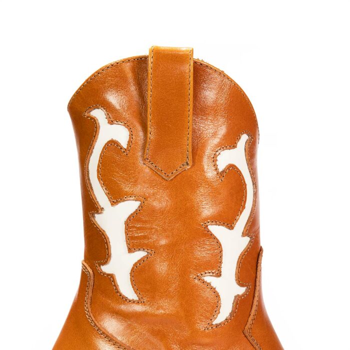 Botas Mujer En Piel Autentica VK SP4010 Cerato Flamas - Imagen 6