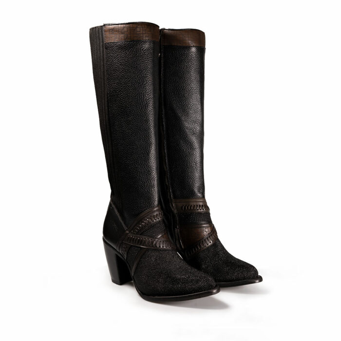 9002536-1.jpg Botas Mujer En Piel Autentica Cuadra 3F99MA - Imagen 2