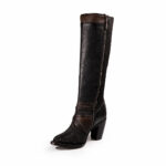Botas Mujer En Piel Autentica Cuadra 3F99MA - Imagen 5