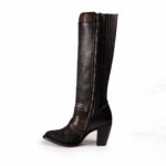 Botas Mujer En Piel Autentica Cuadra 3F99MA - Imagen 4
