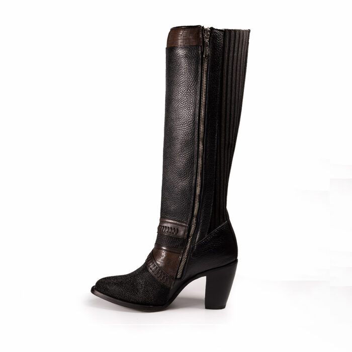 9002536-5.jpg Botas Mujer En Piel Autentica Cuadra 3F99MA - Imagen 4