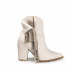 Botines Mujer En Piel Autentica VK NP3068 Napa Latte