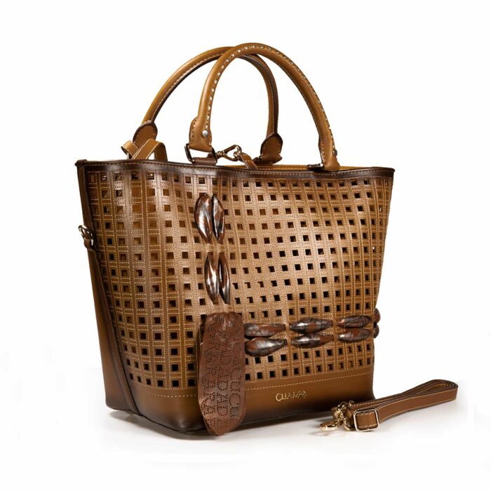 Bolsa Mujer En Piel Autentica Cuadra BOD27RS - Imagen 6