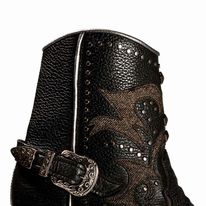 Botines Mujer En Piel Autentica Cuadra 4A22MA - Imagen 6