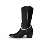 Botas Mujer En Piel Autentica VK SP4020 Zebra - Imagen 3