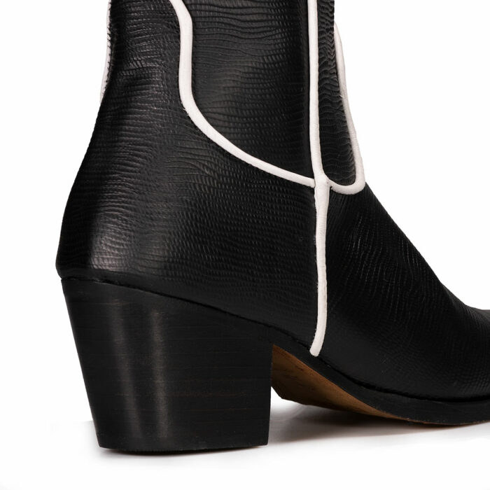 Botas Mujer En Piel Autentica VK SP4020 Zebra - Imagen 7