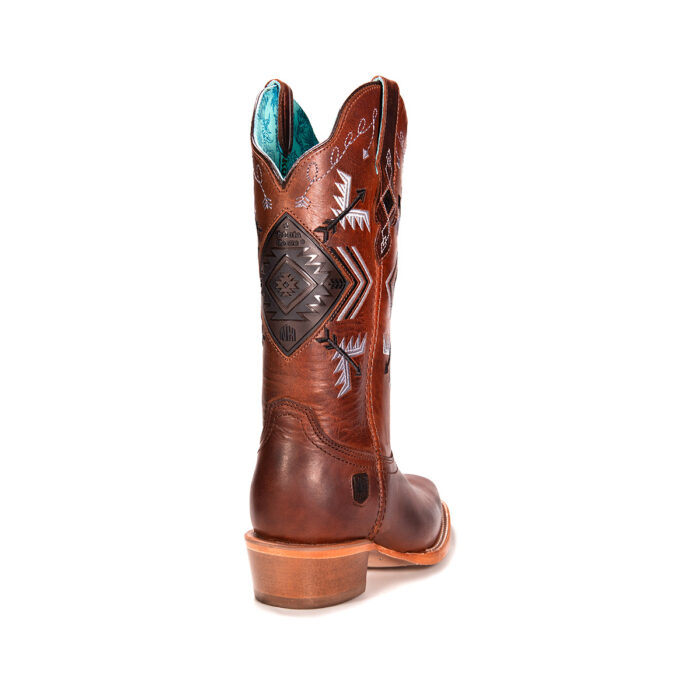 Botas Mujer En Piel Autentica Nokota Gema H10 Crazy Oakwood - Imagen 6