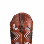 Botas Mujer En Piel Autentica Nokota Gema H10 Crazy Oakwood - Imagen 8