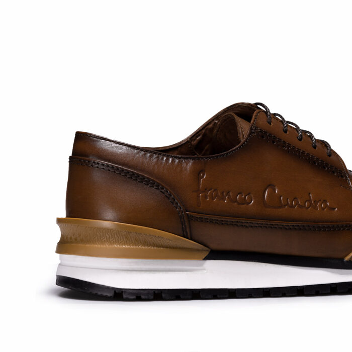 Sneakers Hombre En Piel Autentica Cuadra 127AVTM - Imagen 6