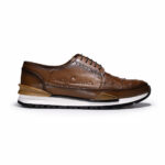 Sneakers Hombre En Piel Autentica Cuadra 127AVTM