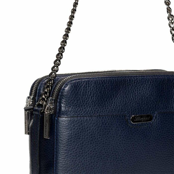 Bolsa Mujer En Piel Autentica Mabo Llompart Crossbody Mod3255 - Imagen 4