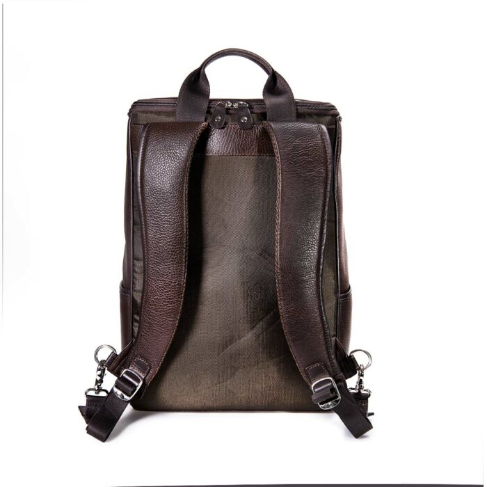 Mochila Hombre En Piel Autentica Mabo Llompart mod2177 - Imagen 3