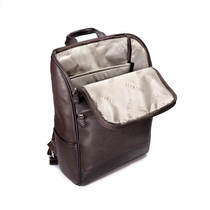 Mochila Hombre En Piel Autentica Mabo Llompart mod2177 - Imagen 5