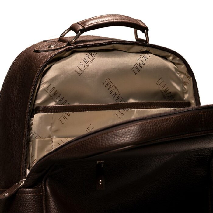 Mochila Hombre En Piel Autentica Mabo Llompart Mod2194 - Imagen 9