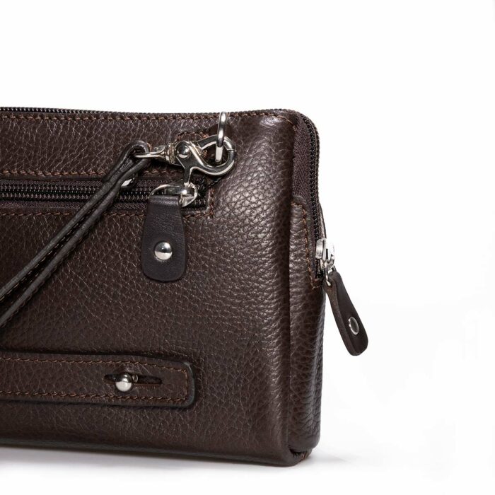 Bolso Hombre En Piel Autentica Mabo Llompart Mod2173 - Imagen 9