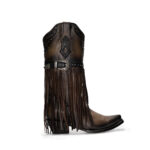 Botas Mujer Cuadra En Piel Autentica 1GAXRS Moraine