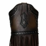 Botas Mujer Cuadra En Piel Autentica 1GAXRS Moraine - Imagen 5