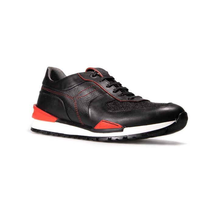 9002691-3.jpg Sneakers Hombre En Piel Autentica Cuadra 132MTTS - Imagen 2