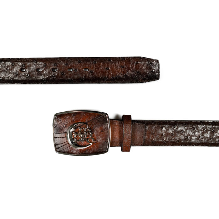 Cinturon Hombre En Piel Autentica Cuadra CV499A1 - Imagen 2