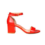 Sandalia con Tacon Mujer En Piel Autentica Mabo JF Mod412