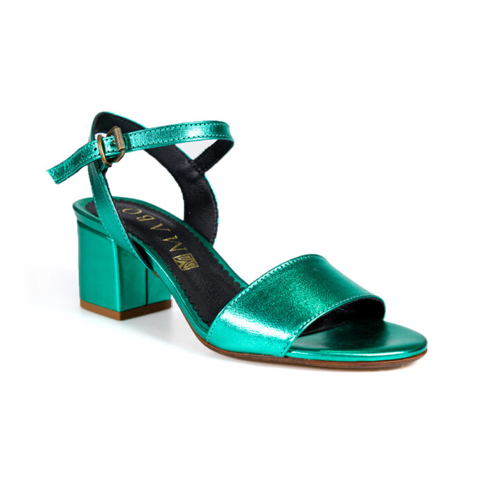 9002735-2.jpg Sandalia con Tacon Mujer En Piel Autentica Mabo JF Mod409 - Imagen 3